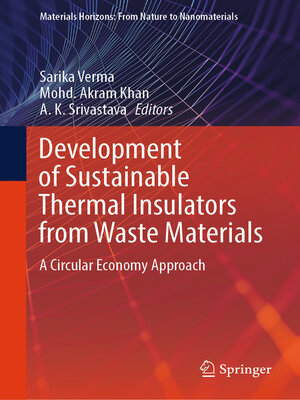 cover image of Development of Sustainable Thermal Insulators from Waste Materials